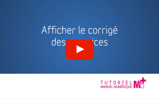 Afficher le corrigé des exercices