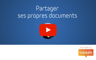 Partager ses propres documents
