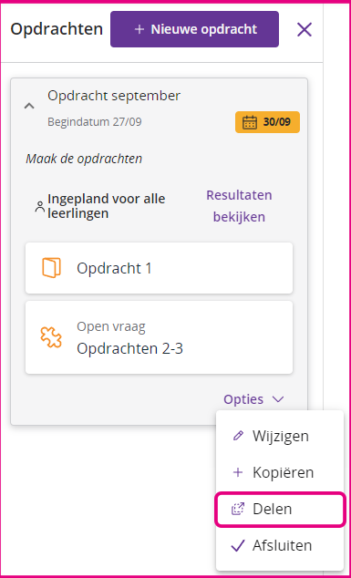 iDiddit_opdracht-delen