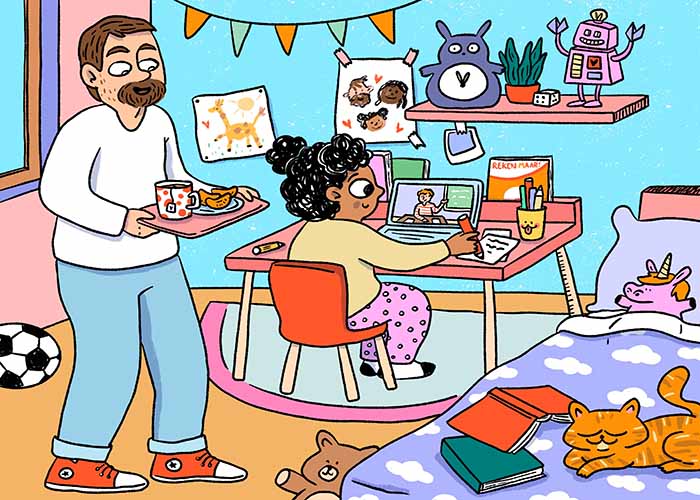 Ontdekplaat voor de tweede graad - Pyjamadag 2024