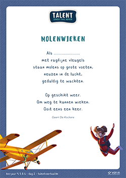 Poëzieweek bovenbouw: gedicht dag 2